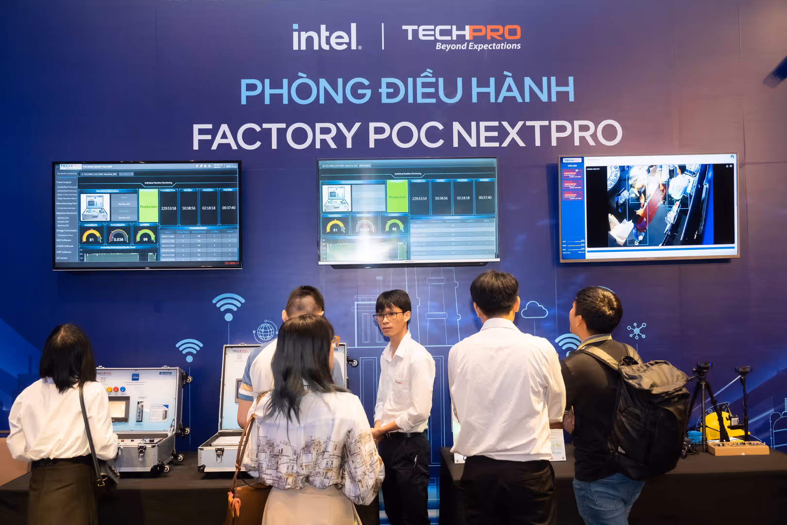Trưng bày Giải pháp an ninh TECHPRO Smart City All-in-one tại Secutech 2023